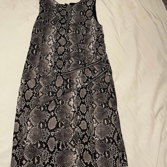 Michael Kors Dresses & Skirts - Michael Kors Aubergine Snakeskin Print